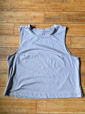 Taupe Sleeveless Crop Tank Top